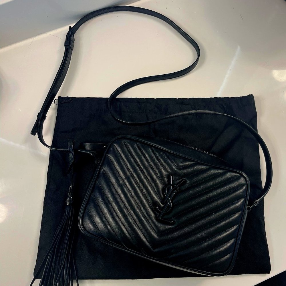 YSL Lou Camera bag crossbody calfskin quilted